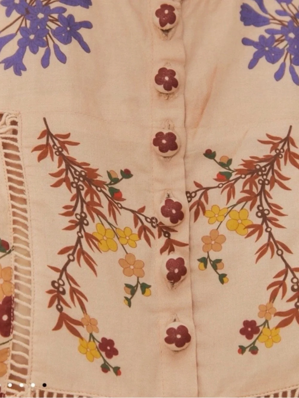 FARM Rio beige blouse